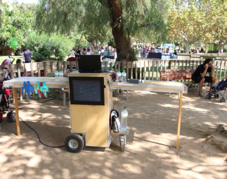 Hybrid Playground at Ciutadella Parc, La Mercé, Barcelona, 2012